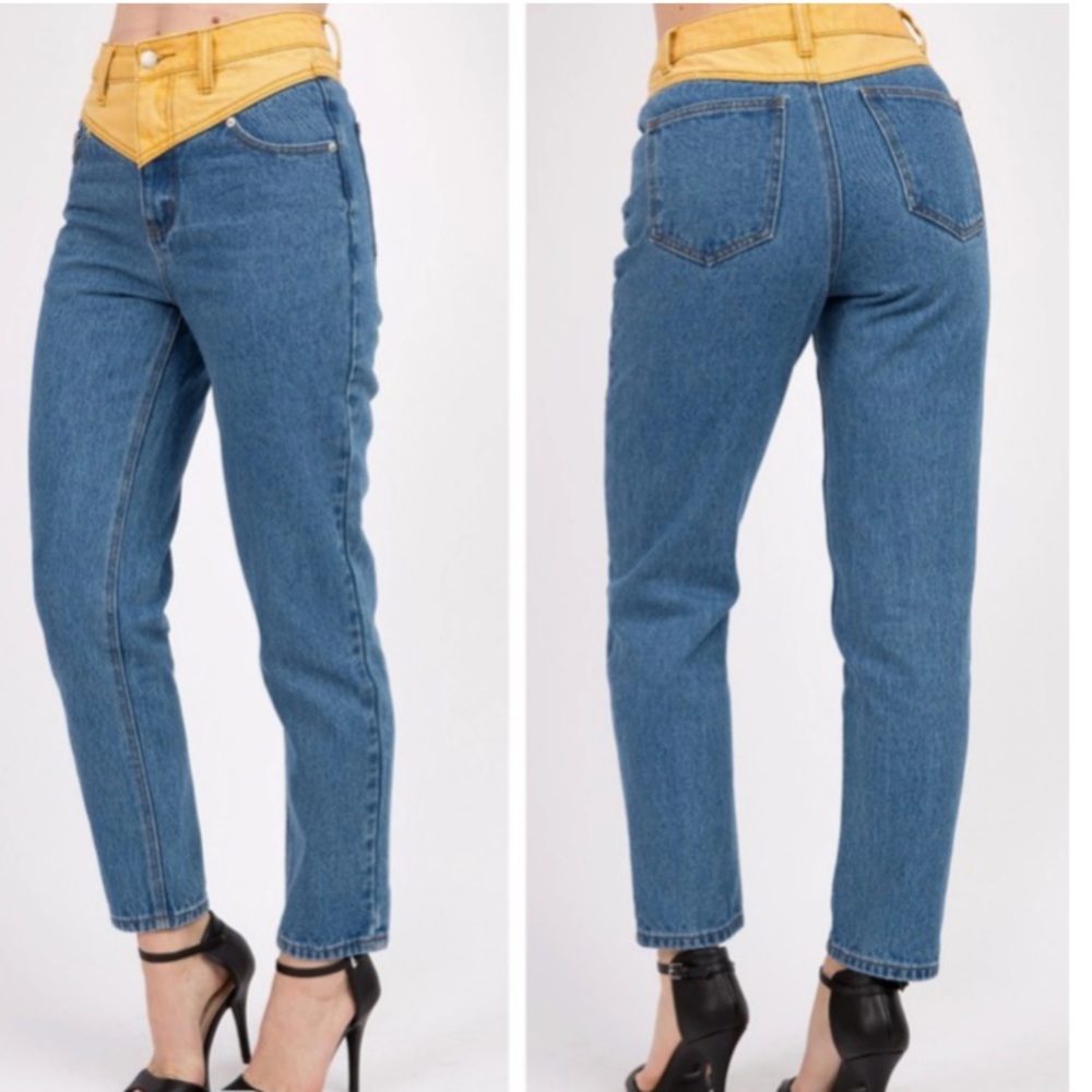 LAST Boutique High Rise Western Jeans Vibes